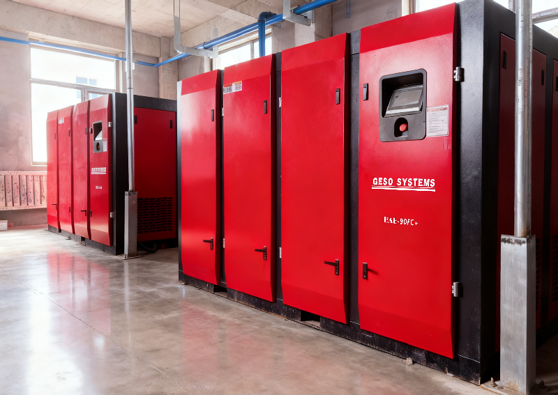 Viktig verktøy for navigasjon - skrueluftkompressor