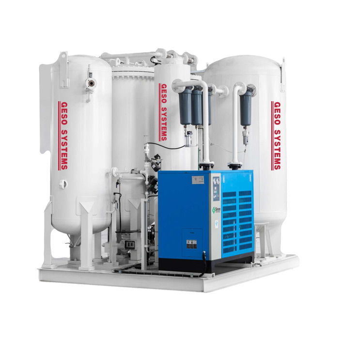 Industriell PSA oksygengenerator med høy renhet